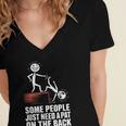 Some People Just Need A Pat On The Back Introvert Women's Jersey Short Sleeve Deep V-Neck Tshirt Some People Just Need A Pat On The Back Introvert Women's Jersey Short Sleeve Deep V-Neck Tshirt