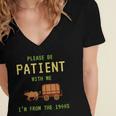 Please Be Patient With Me I'm From The 1900s Born 90s Women's Jersey Short Sleeve Deep V-Neck Tshirt Please Be Patient With Me I'm From The 1900s Born 90s Women's Jersey Short Sleeve Deep V-Neck Tshirt