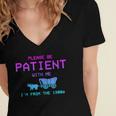 Please Be Patient With Me I'm From The 1900s Father Day Women's Jersey Short Sleeve Deep V-Neck Tshirt Please Be Patient With Me I'm From The 1900s Father Day Women's Jersey Short Sleeve Deep V-Neck Tshirt