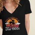 Please Be Patient With Me I'm From The 1900s Halloween Women's Jersey Short Sleeve Deep V-Neck Tshirt Please Be Patient With Me I'm From The 1900s Halloween Women's Jersey Short Sleeve Deep V-Neck Tshirt