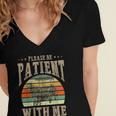 Please Be Patient With Me I'm From The 1900s Horse Women's Jersey Short Sleeve Deep V-Neck Tshirt Please Be Patient With Me I'm From The 1900s Horse Women's Jersey Short Sleeve Deep V-Neck Tshirt