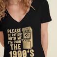 Please Be Patient With Me I'm From The 1900s Womens Shirt Women's Jersey Short Sleeve Deep V-Neck Tshirt Please Be Patient With Me I'm From The 1900s Womens Shirt Women's Jersey Short Sleeve Deep V-Neck Tshirt