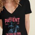Please Be Patient-With Me I'm From The 1900s Western Outfit Women's Jersey Short Sleeve Deep V-Neck Tshirt Please Be Patient-With Me I'm From The 1900s Western Outfit Women's Jersey Short Sleeve Deep V-Neck Tshirt