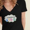 Pre School Graduation Shirts Graduate Grad Pre-K PreK Women's Jersey Short Sleeve Deep V-Neck Tshirt