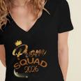 Prom Squad 2026 Cute Senior Class Of 2026 Graduation Party Women's Jersey Short Sleeve Deep V-Neck Tshirt