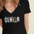 Proud Sister Of a 2026 Soccer Senior Graduation Women's Jersey Short Sleeve Deep V-Neck Tshirt