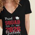 Proud Squad Of a Class Of 2026 Graduate For Graduation Women's Jersey Short Sleeve Deep V-Neck Tshirt