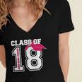 Respiratory Therapist Graduation Class Of 2018 Women RT Women's Jersey Short Sleeve Deep V-Neck Tshirt