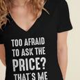 Sarcastic Budget Shopper Introvert Shopping Humor Women's Jersey Short Sleeve Deep V-Neck Tshirt Sarcastic Budget Shopper Introvert Shopping Humor Women's Jersey Short Sleeve Deep V-Neck Tshirt