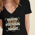 Sarcastic For Deep Thinkers Introverts Groovy Women's Jersey Short Sleeve Deep V-Neck Tshirt Sarcastic For Deep Thinkers Introverts Groovy Women's Jersey Short Sleeve Deep V-Neck Tshirt