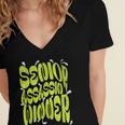 Senior Assassin Winner School Graduation Water Game Women's Jersey Short Sleeve Deep V-Neck Tshirt
