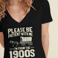Shirt Please Be Patient I'm From The 1900s Over Women's Jersey Short Sleeve Deep V-Neck Tshirt Shirt Please Be Patient I'm From The 1900s Over Women's Jersey Short Sleeve Deep V-Neck Tshirt