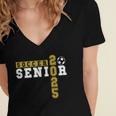 Soccer Senior Night Soccer Senior 2025 Graduation 11 Women's Jersey Short Sleeve Deep V-Neck Tshirt