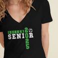 Soccer Senior Night Soccer Senior 2025 Graduation 14 Women's Jersey Short Sleeve Deep V-Neck Tshirt
