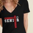 Soccer Senior Night Soccer Senior 2025 Graduation 5 Women's Jersey Short Sleeve Deep V-Neck Tshirt