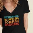 Speedcuber Introvert Cube Solver Speedsolving Speedcubing Women's Jersey Short Sleeve Deep V-Neck Tshirt Speedcuber Introvert Cube Solver Speedsolving Speedcubing Women's Jersey Short Sleeve Deep V-Neck Tshirt