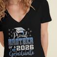 Super Proud Brother Of 2026 Graduate Graduation Family Women's Jersey Short Sleeve Deep V-Neck Tshirt