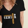 Volleyball Senior Night Volleyball Senior 2025 Graduation 8 Women's Jersey Short Sleeve Deep V-Neck Tshirt