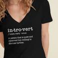 Willing To Discuss Turtles Introvert Definition Women's Jersey Short Sleeve Deep V-Neck Tshirt Willing To Discuss Turtles Introvert Definition Women's Jersey Short Sleeve Deep V-Neck Tshirt