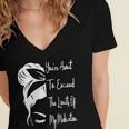 You'Re About To Exceed The Limits Of My Medication Introvert Women's Jersey Short Sleeve Deep V-Neck Tshirt