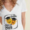 2020 Graduation Shirt Theater Drama Tshirt Senior Women's Jersey Short Sleeve Deep V-Neck Tshirt
