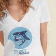 5th Grade Graduation Shirt Women's Jersey Short Sleeve Deep V-Neck Tshirt