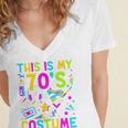 This Is My 70's Costume Nostalgia Mixtape Era 1970s Party Premium Tri-Blend Women's Jersey Short Sleeve Deep V-Neck Tshirt This Is My 70's Costume Nostalgia Mixtape Era 1970s Party Premium Tri-Blend Women's Jersey Short Sleeve Deep V-Neck Tshirt