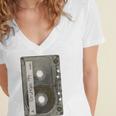 90s MUSIC NOSTALGIA GRAPHIC Women's Jersey Short Sleeve Deep V-Neck Tshirt 90s MUSIC NOSTALGIA GRAPHIC Women's Jersey Short Sleeve Deep V-Neck Tshirt