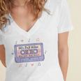 90s RNB Vibes Cassette – Retro Music Nostalgia RNB Cassette Premium Tri-Blend Women's Jersey Short Sleeve Deep V-Neck Tshirt 90s RNB Vibes Cassette – Retro Music Nostalgia RNB Cassette Premium Tri-Blend Women's Jersey Short Sleeve Deep V-Neck Tshirt