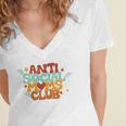 Antisocial Moms Club Introvert Mom Mothers Introverted Retro Women's Jersey Short Sleeve Deep V-Neck Tshirt Antisocial Moms Club Introvert Mom Mothers Introverted Retro Women's Jersey Short Sleeve Deep V-Neck Tshirt