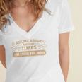 Ask Me About Ancient Times I'm From The 1900s Women's Jersey Short Sleeve Deep V-Neck Tshirt Ask Me About Ancient Times I'm From The 1900s Women's Jersey Short Sleeve Deep V-Neck Tshirt