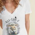 Back Off – Sheep Baa Crow Caw Pun For Introverts Women's Jersey Short Sleeve Deep V-Neck Tshirt Back Off – Sheep Baa Crow Caw Pun For Introverts Women's Jersey Short Sleeve Deep V-Neck Tshirt