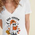 Book Worm Halloween Costume For Book Lovers Women's Jersey Short Sleeve Deep V-Neck Tshirt Book Worm Halloween Costume For Book Lovers Women's Jersey Short Sleeve Deep V-Neck Tshirt
