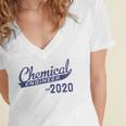 Chemical Engineer 2020 Graduation Engineering Women's Jersey Short Sleeve Deep V-Neck Tshirt