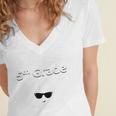 Class Of 2020 Fifth Grade Graduation Women's Jersey Short Sleeve Deep V-Neck Tshirt