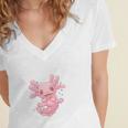 Most Days I Just Wanna Be An Axolotl Salamander Introvert Women's Jersey Short Sleeve Deep V-Neck Tshirt