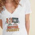 Never Forget Retro Old Technology Nostalgia Women's Jersey Short Sleeve Deep V-Neck Tshirt Never Forget Retro Old Technology Nostalgia Women's Jersey Short Sleeve Deep V-Neck Tshirt