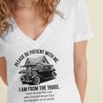 Forgive Me I'm From The 1900s No E-Car No SolarCells Premium Tri-Blend Women's Jersey Short Sleeve Deep V-Neck Tshirt