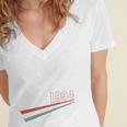 Freeze Tag 90s Nostalgia Women's Jersey Short Sleeve Deep V-Neck Tshirt