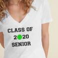 FUN CLASS OF 2020 SENIOR TENNIS GRADUATION GIFT SHIRT Women's Jersey Short Sleeve Deep V-Neck Tshirt