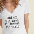 Graduation For Her Daughter 2019 Doctor Nursing Shirt Women's Jersey Short Sleeve Deep V-Neck Tshirt