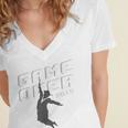 Graduation Shirt Senior Gamer T-Shirt 2019 Grad Gift Women's Jersey Short Sleeve Deep V-Neck Tshirt