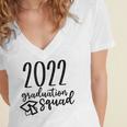 Graduation Squad Class Of 2022 Women's Jersey Short Sleeve Deep V-Neck Tshirt