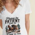 I'm From The 1900s Historical Humor Old Person Women's Jersey Short Sleeve Deep V-Neck Tshirt