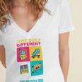 Just Built Different I'M From The 1900S Retro Women's Jersey Short Sleeve Deep V-Neck Tshirt