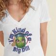Im Kind Of A Big Dill Graduation Pickle Shirt Premium Women's Jersey Short Sleeve Deep V-Neck Tshirt