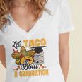 Let's Taco Bout A Graduation Graduation Party Women's Jersey Short Sleeve Deep V-Neck Tshirt