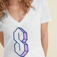 Millenial Nostalgia That S You Drew In Notebooks In School Women's Jersey Short Sleeve Deep V-Neck Tshirt
