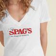 No Bags At SPAG'S Shrewsbury Defunct Store Nostalgia Vintage Premium Tri-Blend Women's Jersey Short Sleeve Deep V-Neck Tshirt No Bags At SPAG'S Shrewsbury Defunct Store Nostalgia Vintage Premium Tri-Blend Women's Jersey Short Sleeve Deep V-Neck Tshirt