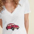 Be Patient With Me I'm From The 1900s Vintage Car Humor Premium Women's Jersey Short Sleeve Deep V-Neck Tshirt